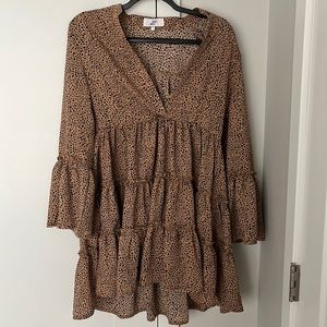 Vici animal print dress